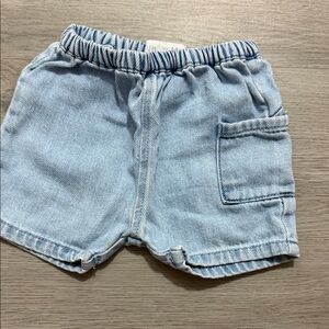 Zara Kids Light Blue Denim Shorts